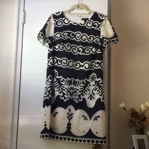 J.Crew short sleeve lace dress